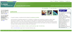 Desktop Screenshot of loganandco.com